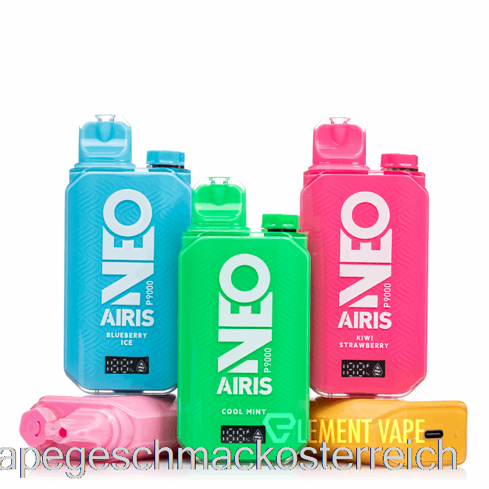 Airis Neo P9000 Einweg-Vape-Geschmack Mit Kiwi-Drachenbeeren-Geschmack